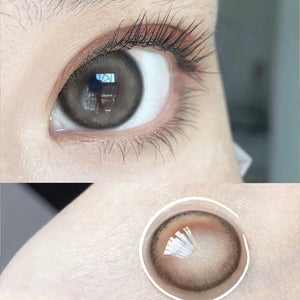 Cinnamon Brown Prescription Yearly Contact Lenses