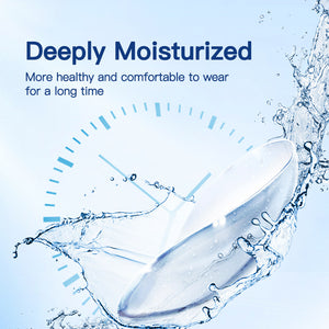 Clear Prescription 6 Months Contact Lenses | 2 Pcs