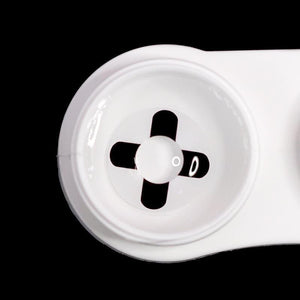 Black Cross Costume Contact Lenses