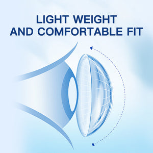 Clear Prescription Yearly Contact Lenses | 2 Pcs