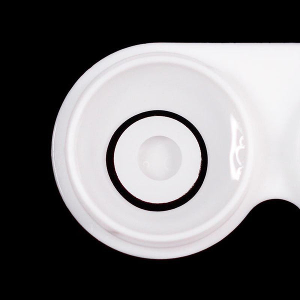 Circle White Costume Contact Lenses
