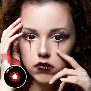 Tokyo Ghoul Black Sclera 17mm Costume Yearly Contact Lenses