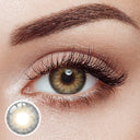 Slight Drunk Gray Prescription Yearly Contact Lenses
