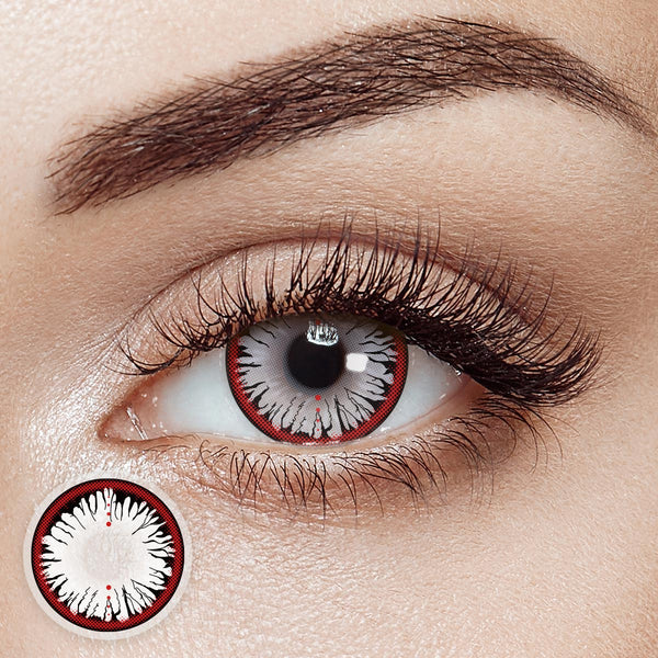 Clown Black Costume 6 Months Contact Lenses