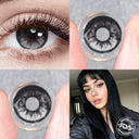 Snowfall Black 6 Months Contact Lenses
