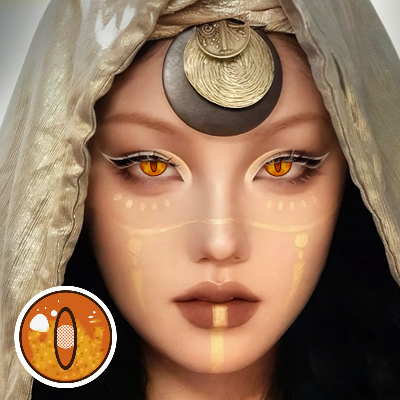 Avalanche Brown Costume 6 Months Contact Lenses