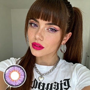 Neon Violet 6 Months Contact Lenses