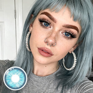 Glacier Blue Yearly Contact Lenses