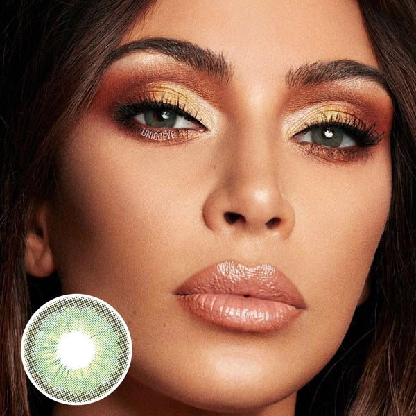 [US Warehouse] [Flash Sale] Lime Green Prescription Monthly Contact Lenses