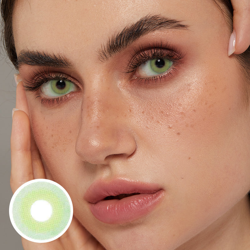 Pixie Green Prescription 6 Months Contact Lenses