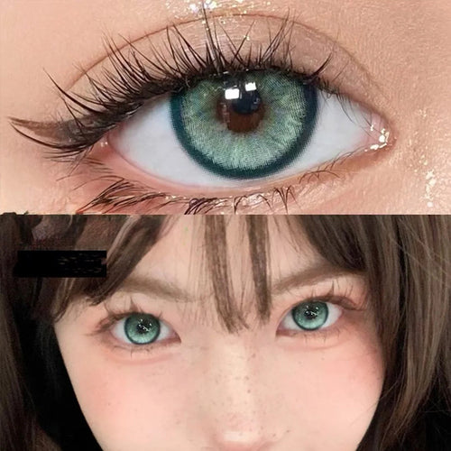 Baroque Green Yearly Contact Lenses