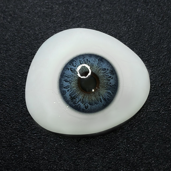 Kitsune Glow Blue 6 Months Contact Lenses | 2 Pcs