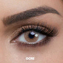 Unicoeye Ochre Prescription Contact Lenses