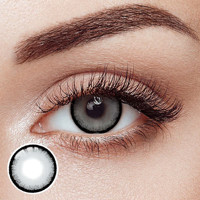 Saint Deer Gray Prescription Yearly Contact Lenses