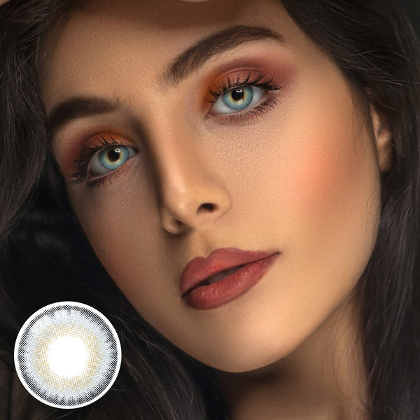 LA Girl Blue Yearly Contact Lenses