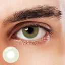 [US Warehouse] Polar Lights Yellow Green Prescription Monthly Contact Lenses
