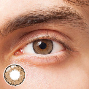 [US Warehouse] Fantasy Radiant Hazelnut Prescription Contact Lenses
