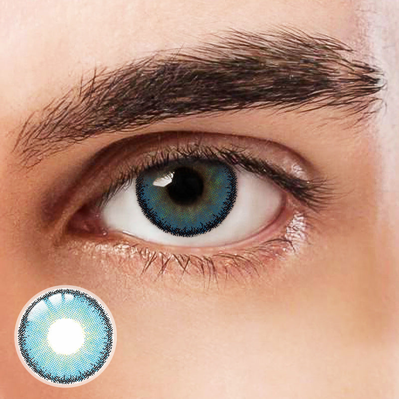 [US Warehouse] Premium 2 Candy Blue Prescription Contact Lenses