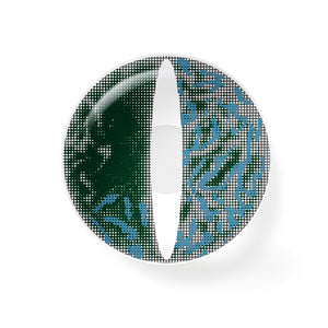 Metaverse Green Cosplay Contact Lenses