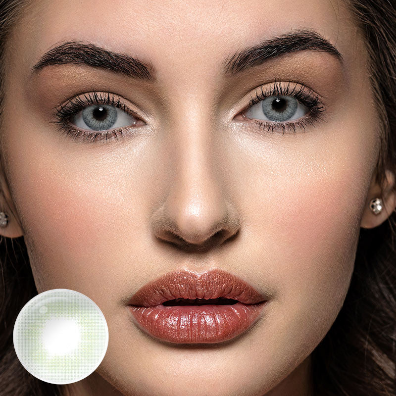 Cloud Light Green Contact Lenses