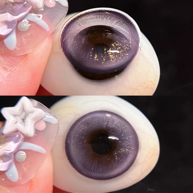 Lilac Purple Yearly Contact Lenses