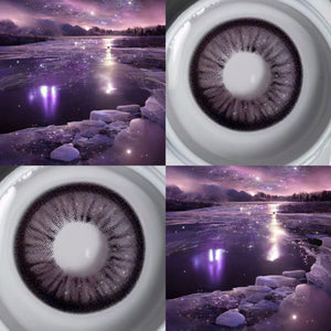 Vintage Purple Yearly Contact Lenses