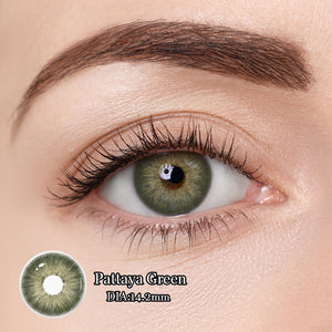 Pattaya Green Yearly Contact Lenses