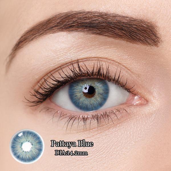 Pattaya Blue Yearly Contact Lenses