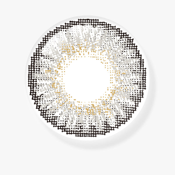 [US Warehouse] 3-Tone Grey Monthly Prescription Contact Lenses