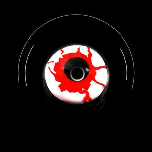 Bleeding Red Halloween Contact Lenses