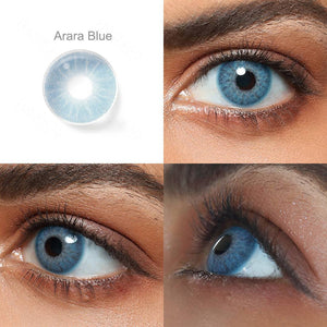 Gen3 Arara Blue Yearly Contact Lenses