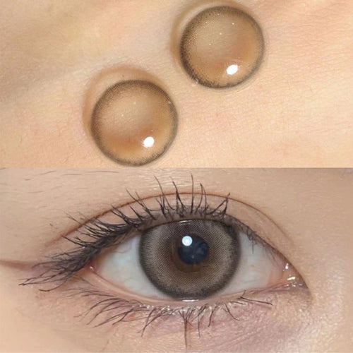 Cinnamon Brown Yearly Contact Lenses