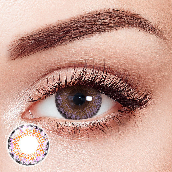 [US Warehouse] Ocean Purple Prescription Contact Lenses