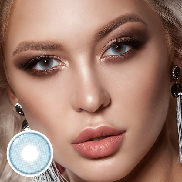 Dome Blue Prescription 6 Months Contact Lenses | 2pcs