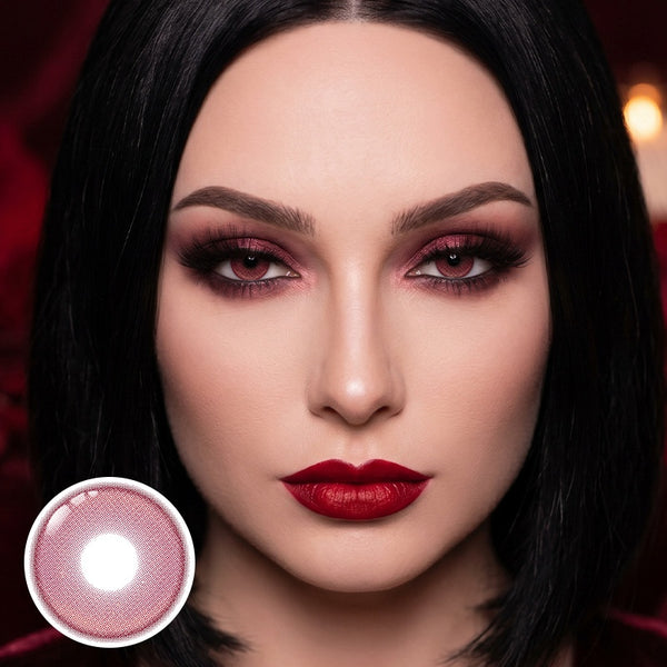 Sphere Red Prescription Daily Contact Lenses | 2 Pcs