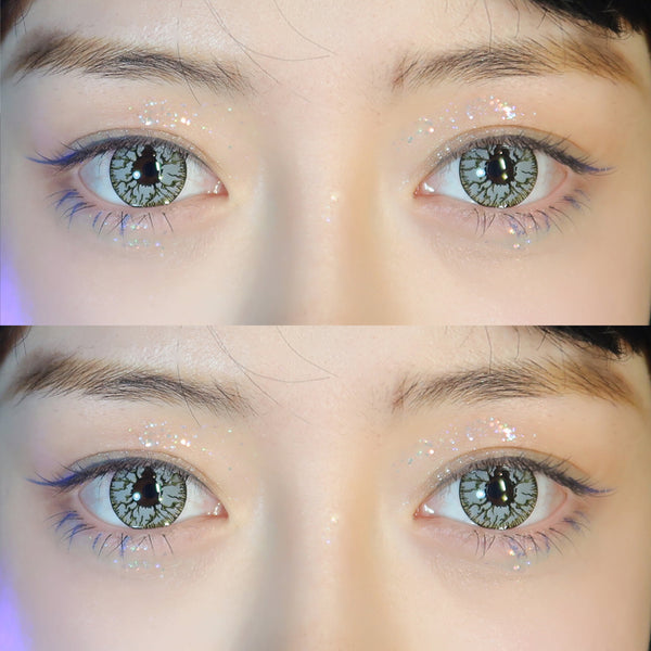 Crack Gray Costume Yearly Contact Lenses