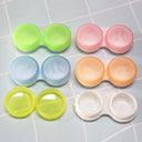 Unicoeye 3rd Anniversary Giveback Transparent Scrub Handy Contact Lenses Case