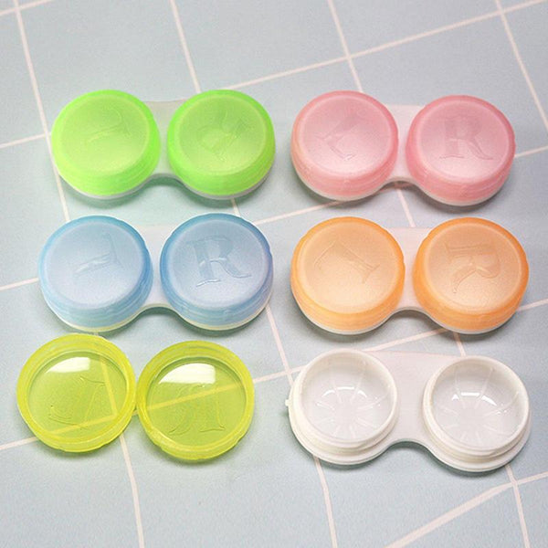Unicoeye 3rd Anniversary Giveback Transparent Scrub Handy Contact Lenses Case