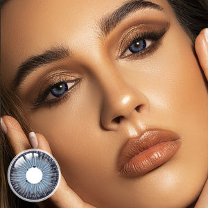 [US Warehouse] New York N Grey Prescription Monthly Contact Lenses