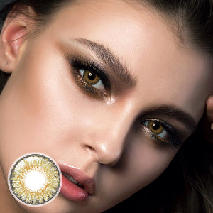 3-Tone Pure Hazel 6 Months Contact Lenses