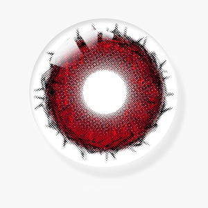 Blood Thorn Red Costume Yearly Contact Lenses | 2 Pcs