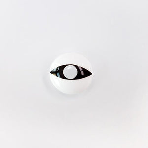 Reptile White Costume Contact Lenses