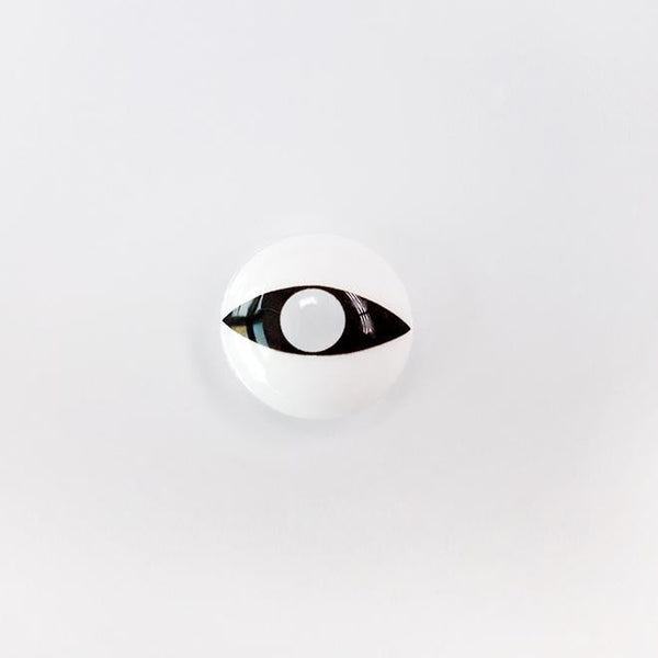 Reptile White Costume Contact Lenses