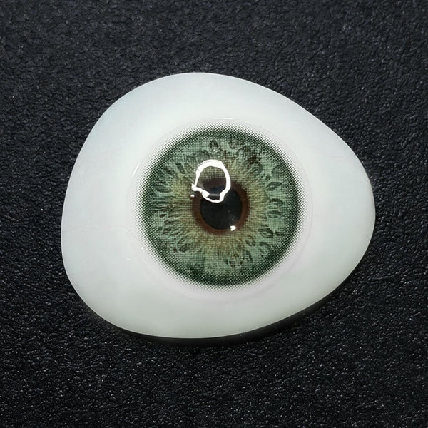 Kitsune Glow Green 6 Months Contact Lenses | 2 Pcs