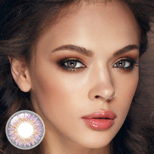 3-Tone Amethyst Contact Lenses
