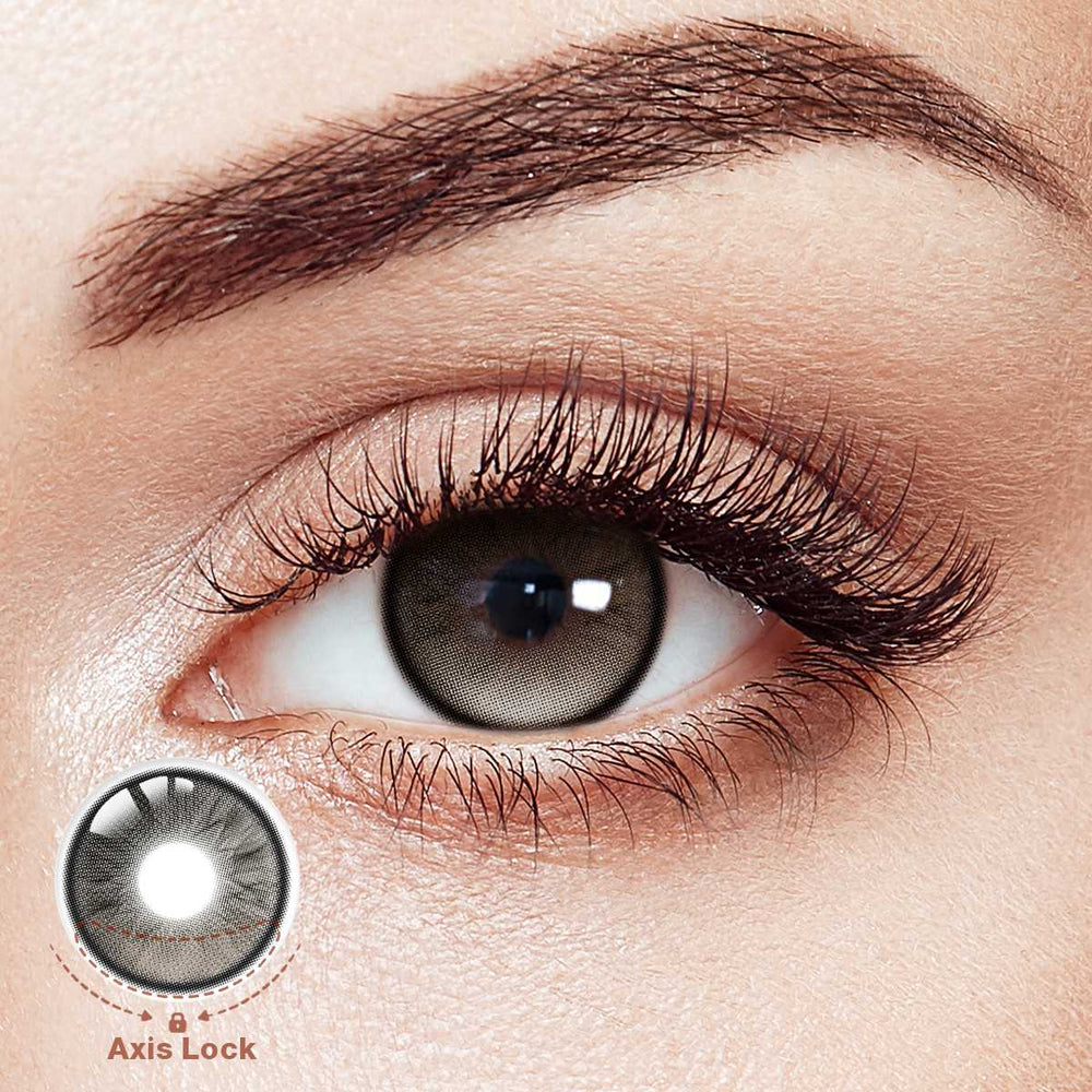 Lume Grey Prescription Yearly Contact Lenses | 2 Pcs