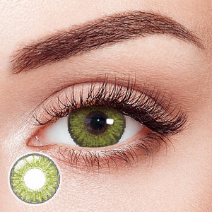Star Gemstone Green Contact Lenses