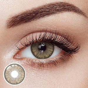 Eclat Brown Prescription Yearly Contact Lenses