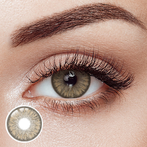 Eclat Brown Prescription Yearly Contact Lenses