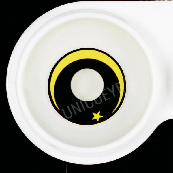 Moon Star-yellow Cosplay Contact Lenses